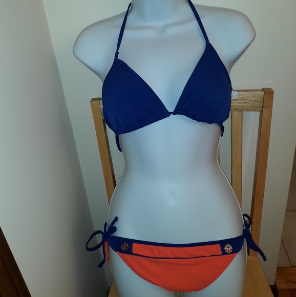 Sperry Other - COPY - Minor flaw Sperry bikini orange and navy S…